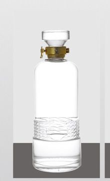晶白玻璃瓶