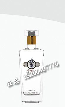 山东晶玻集团的玻璃酒瓶无铅铬花纸烤花